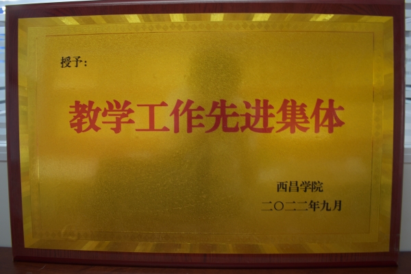 2022教學(xué)先進集體2022