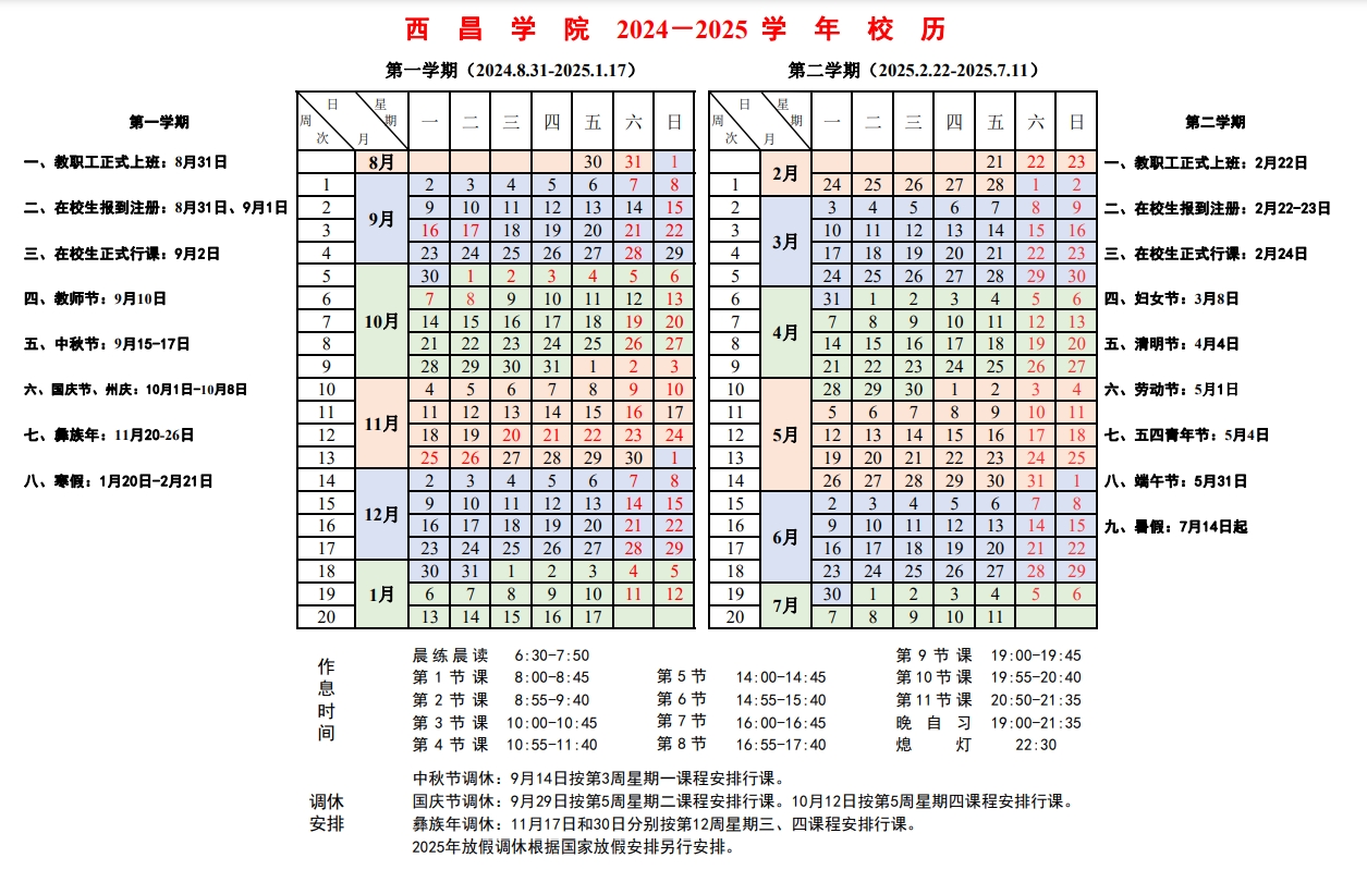 校歷
